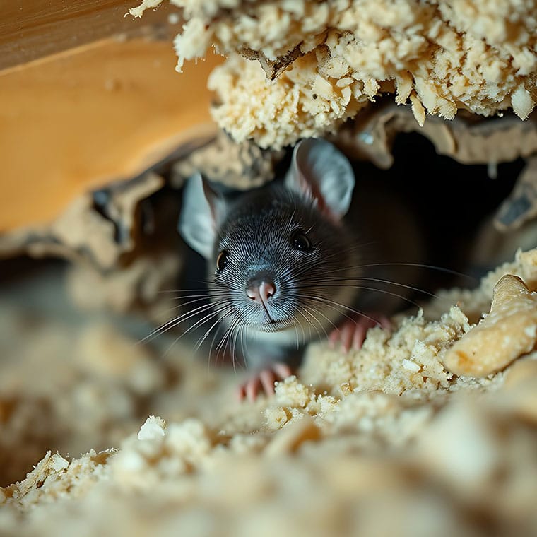 Qu’est-ce qui attire les rats ? rats cachette -